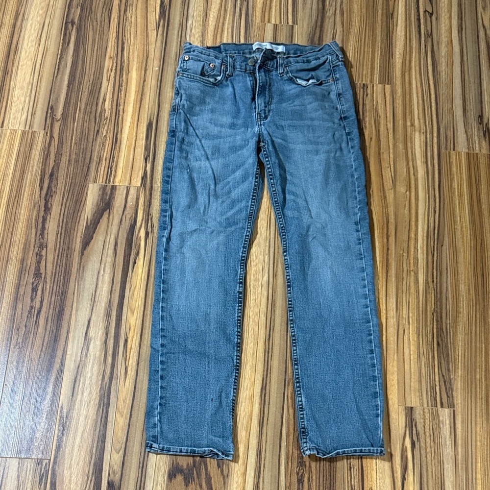 Signature by Levi Strauss Men's Blue Straight Jeans